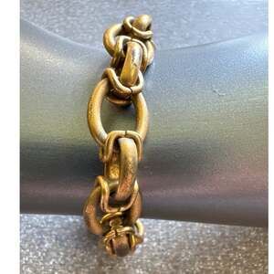 Premier Designs Tarnished, Brass Toggle Clasp  Bracelet